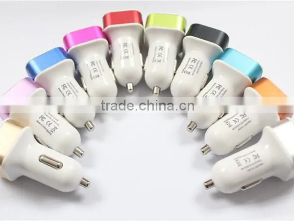 5V 1A 2.1A Dual USB Car Charger With 2 Port photo-3