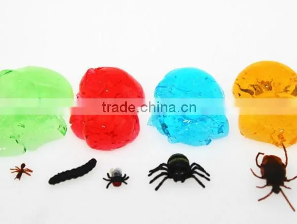 Crystal Putty Bouncing Ball Plastic Bola Cristal Saltarina Pelota Capsule in Vending Machine photo-4
