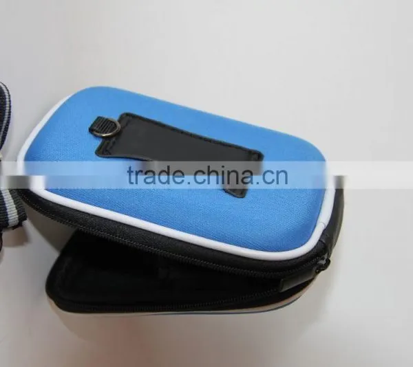 Waterproof Custom High Elastic Fabric Shinning Small EVA Hard Shell Camera Case photo-2