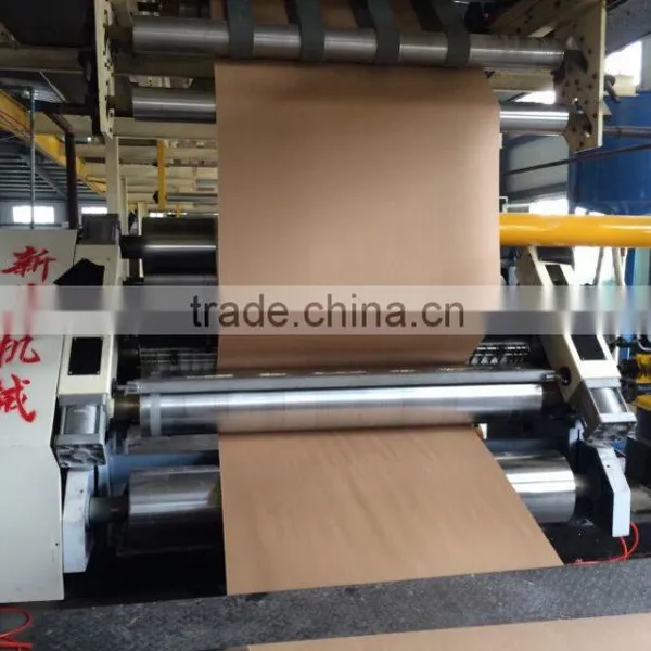 Corrugated Carton Box Single Facer Machine/Pneumatic Control Single Facer