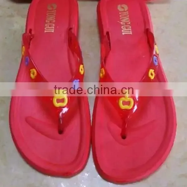 Specifically Designed Hinestone Ladies Flip Flops