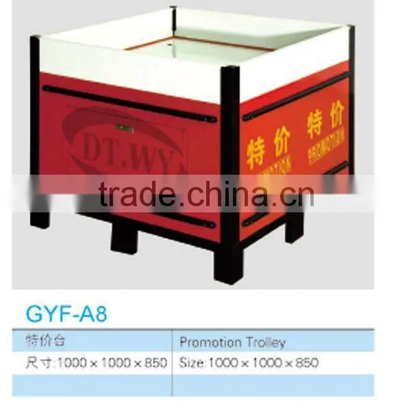 promotion table for supermarket