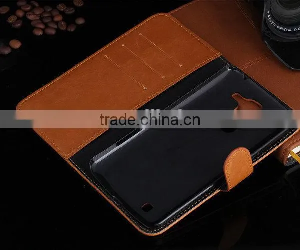 Chinese Factory Direct Price Case for LG G PRO 2 F350 pu Leather Case for LG G F350 With Wallet photo-3