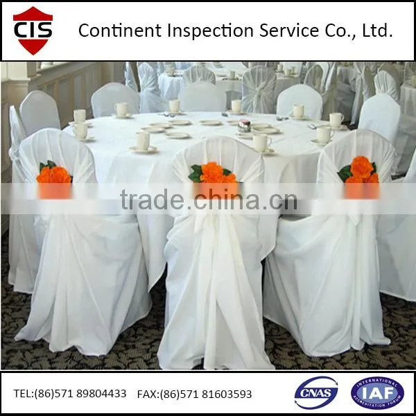 Wedding Chair Seat Covers,table Cover,inspection Services,final Random Inspection,full Inspection,container Loading Check photo-3