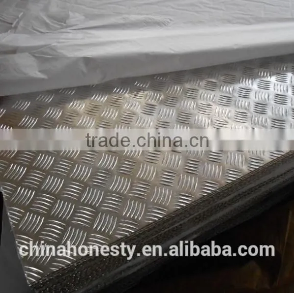 Mill Finish Aluminium Tread Sheet 1060 1200 1100 3003 5052 photo-3
