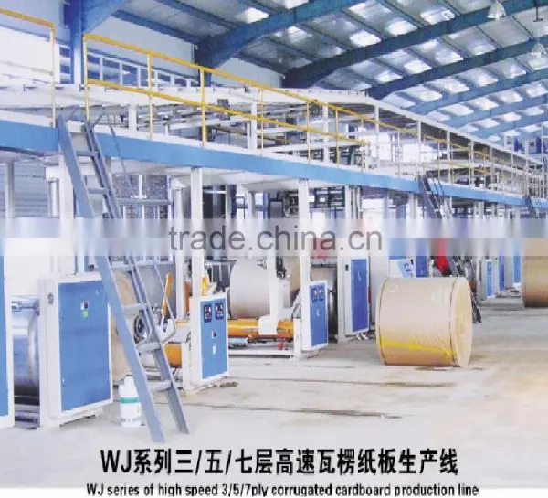 [RD-3-100-1800]China Automatic 3 Layer Corrugated Paperboard Making Machine photo-3