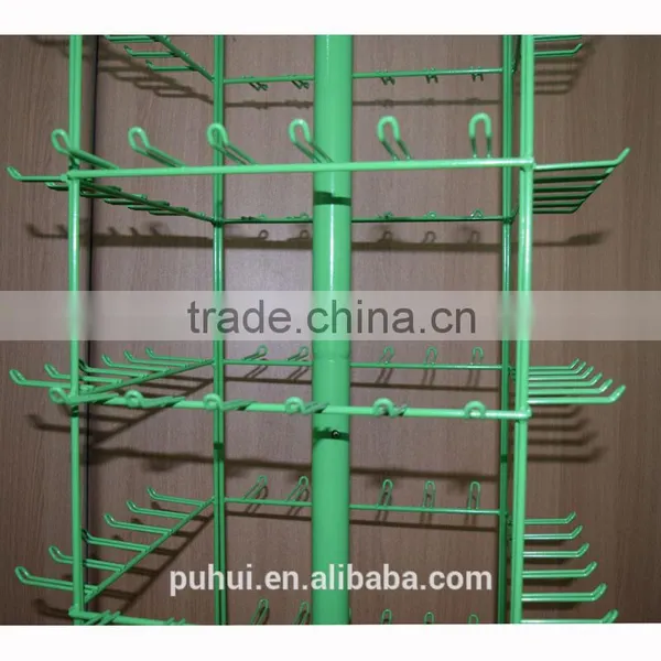 Universal Floor Metal Peg Display Rack With Good Quality photo-6