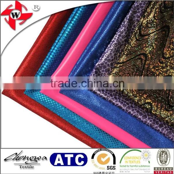 Gilding Glistening Waving Fabric Wrinkle Resistant Costume Fabric photo-5