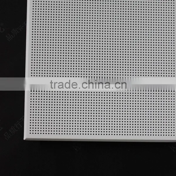 Ousilong Acoustic 600x1200mm Perforated Clip in False Aluminum Ceiling Tiles photo-6