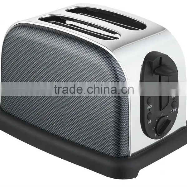 FT-103A 2 Slice Stainless Steel Toaster With Water Transfer Effect