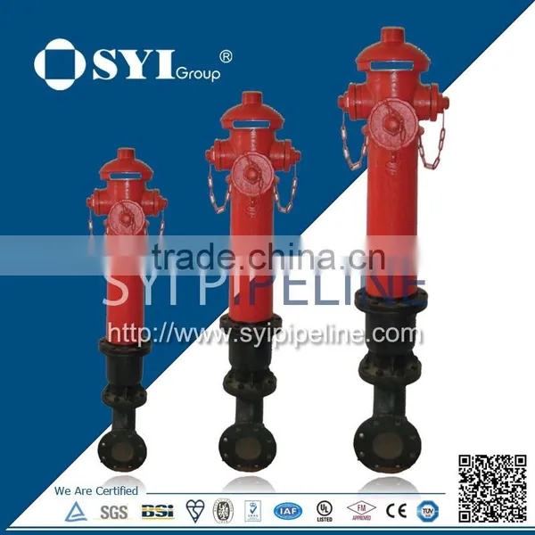 AWWA C502 / DIN / BS Pillar Fire Hydrant