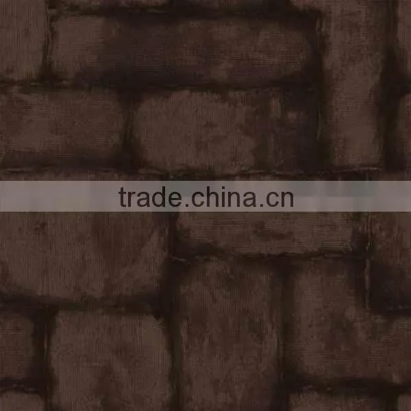 Guangzhou Myhome BFF58206 PVC Wall Paper, 280g Brick Wallpaper, Home Wallpaper