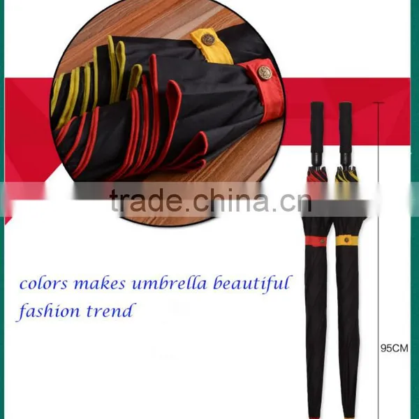 27 Inch High Quality OEM New Design Golf Umbrella With Zipper photo-4