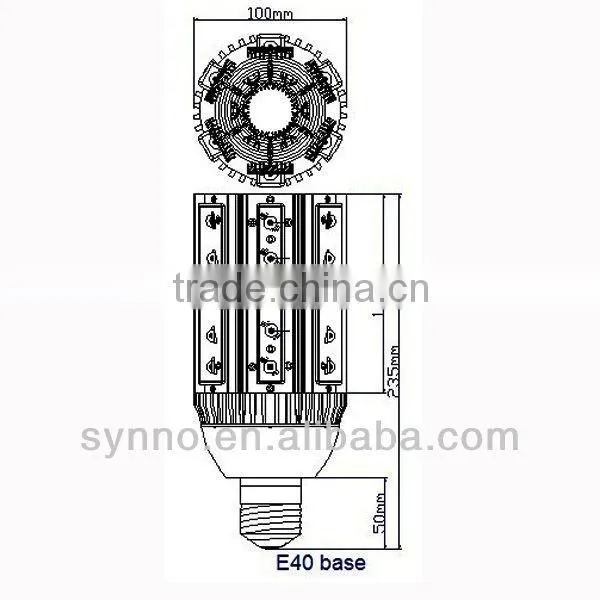 24w-36w E40 Solar Led Street Light photo-2