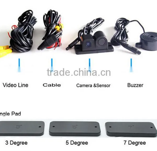 Integrated Car Rear View Camera With Visible Parking Sensor With Waterproof Car Camera photo-6