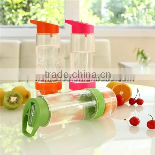 Hot Selling Plastic Lemon Fruit Cup Water Bottle Portable Cup photo-2