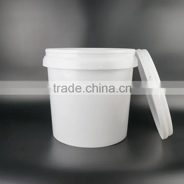 18lt Round PP Plastic Buckets With Lids & Handle, Anti Static Pail for Oil Lubricants photo-2