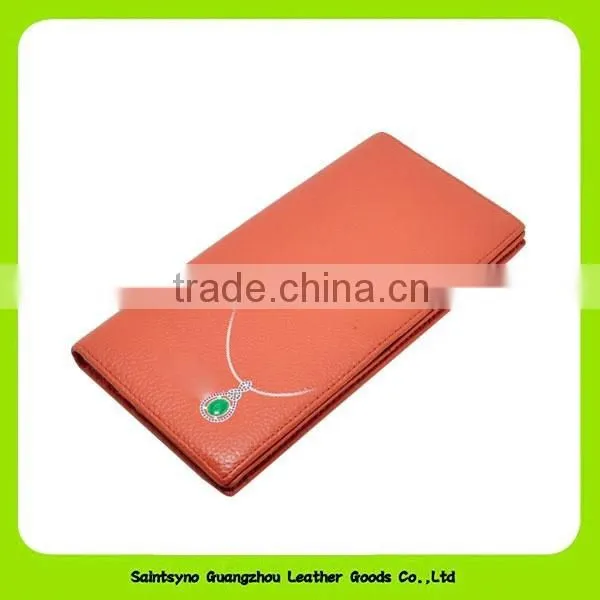 14332 Low Price Fashion Lady Silk Flowers Beauty Girls Leahter Wallet photo-4