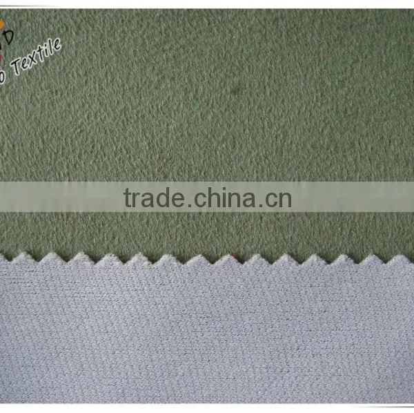Faux Suede for Sofa or Cushion /Suede Backing With Knitting Fabric/suede photo-2