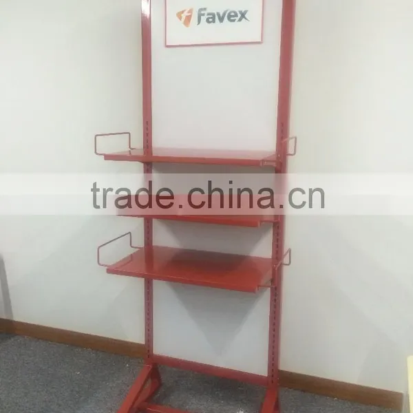 Floor Standing Metal Shelf Display Stand photo-3