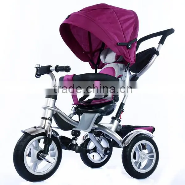 Wholesale Steel Frame Child Tricycle With Air Tyre, Cheap Kids Tricycle,Baby Tricycle Bike Baby Bicycle 3 Wheels photo-2