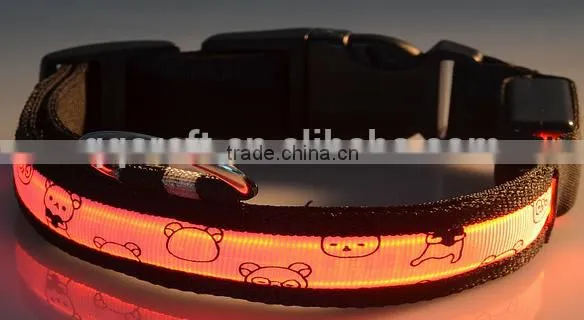 Aimigou Nylon LED Pet Collars, Pet Collar Leash photo-2