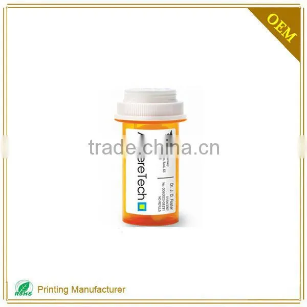 Custom Vitamin Pill Pharmacy Bottle Labels Label Size To Sticker photo-2