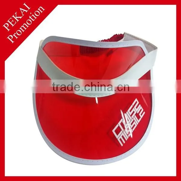Promotional Gifts Custom Plastic Sun Visor Cap photo-2