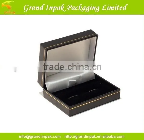 Art paper cufflink box for a pair of cufflinks