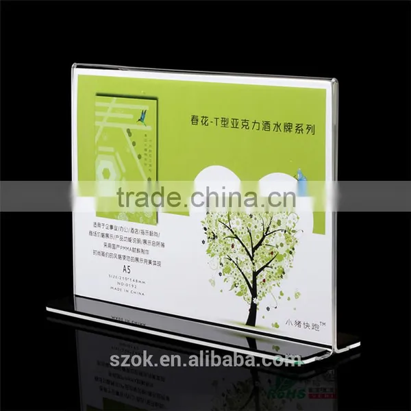 Wholesale Landscape Acrylic Sign Holder for Sale photo-3