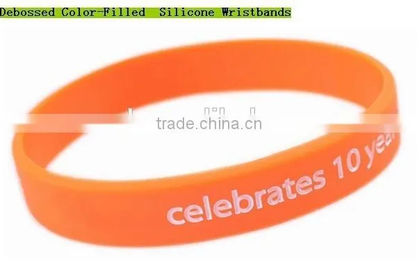 Custom Logo Cheap Silicone Thin Silicone Bracelet photo-5