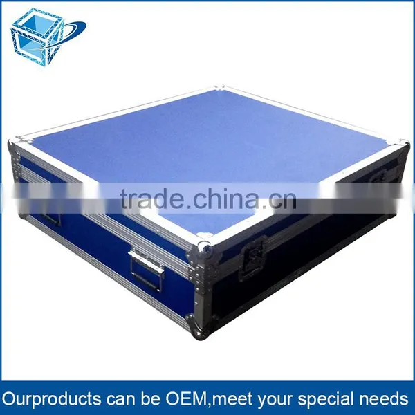 Small MOQ 1 pc Customized Outdoor Aluminum Profile Wooden Flight Case With Wheels photo-4