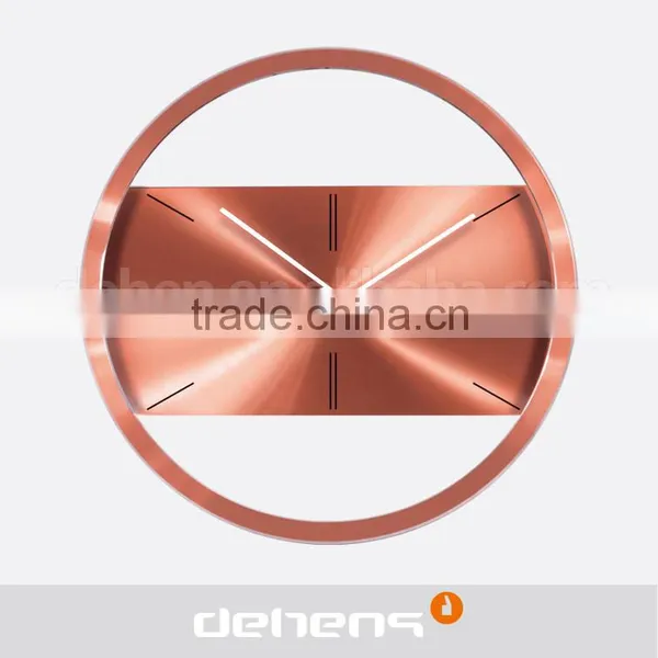 DEHENG 12'' 2016 Promotional Hollow Out Oxidation Metal Wall Clock photo-5