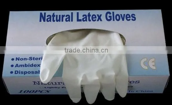 LATEX EXAMINATION GLOVES