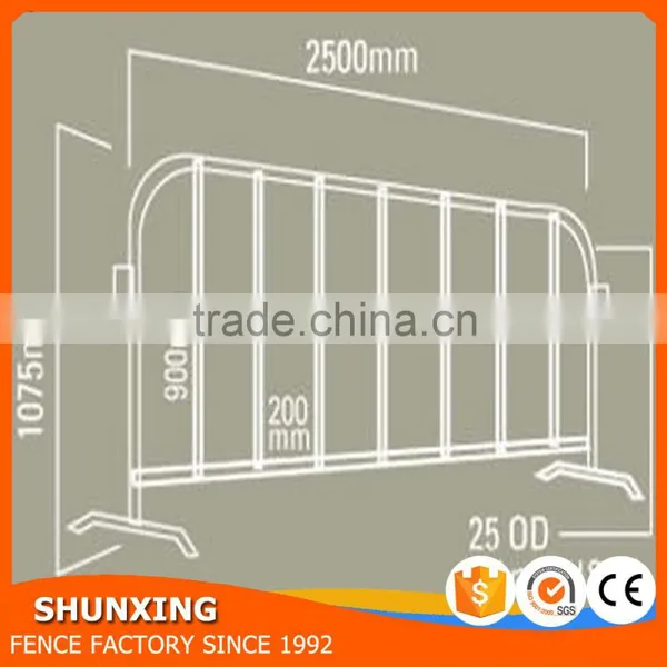 Hot-dipped Galvanized Traffic Crowd Control Barrier(Shunxing Factory) photo-5
