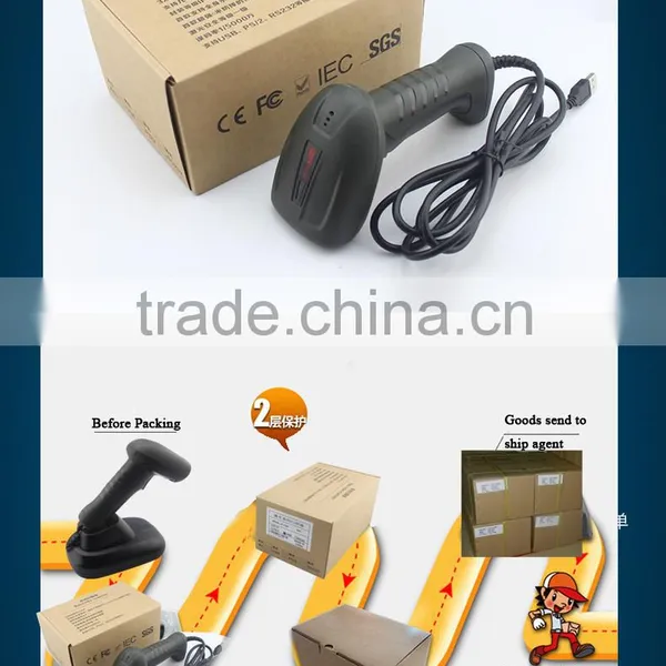 Factory Price: NT-1208 Waterproof and Quakeproof Wired USB Barcode Reader photo-6