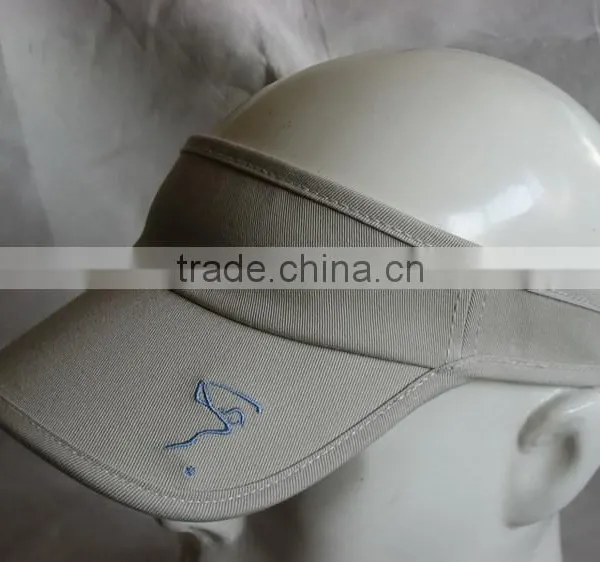 Short Visor Cap With Fake Hair photo-3