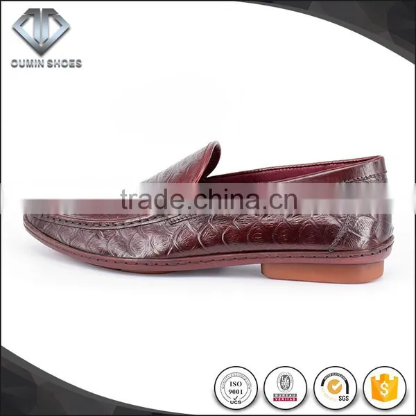 Goodyear Driving Shoes Injection Molding High Level Genuine Leather Men Shoes Crocodile Can Order One Pair photo-5