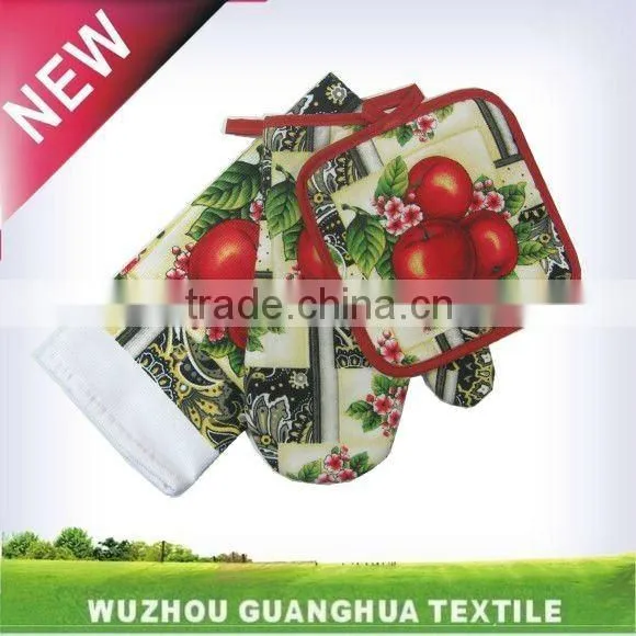 Printed kitchen set, fabric kitchen set