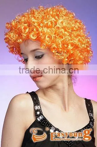 Synthetic Hair Disco Party Afro Football Fan Wigs Hair Children& Adult photo-4