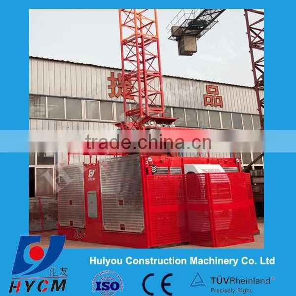 SC200/200 Double Cages Construction Hoist Elevator photo-5