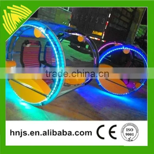 Happy Amusement Park Electric Car Beautiful Amusement Ride Leswing Car photo-2