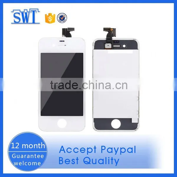 Foxconn Original Touch Screen 7 in 1 Lcd and Touch Screen Metal Testing Frame for Iphone 4g