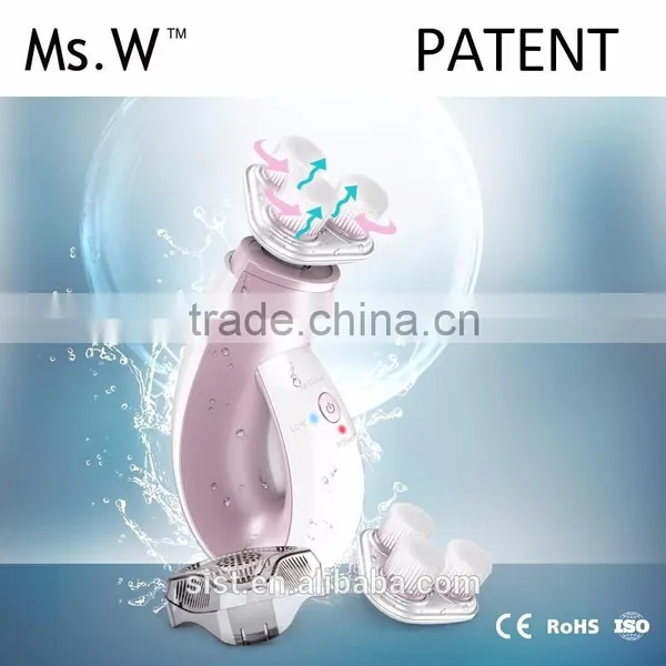 Ms.W Christmas Gift OEM Skin Care Sonic Deep Cleansing Facial Brush photo-4