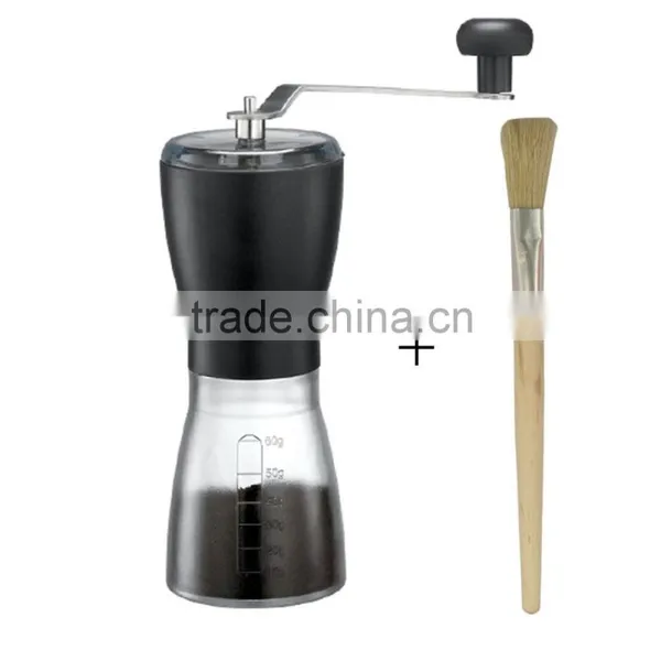Manual Ceramic Burr Dishwasher Safe Coffee Grinder/mill