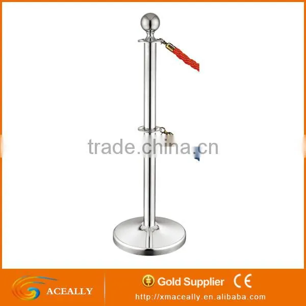 Aceally Stainless Steel Chrome Retractable Belt Barrier Used in Bank photo-6