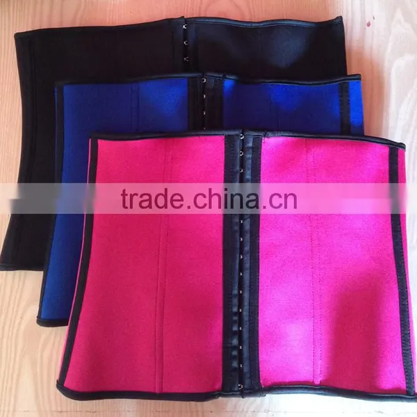 Adjustable Steel Boned Rubber Body Slimming Sculpting Clothes Waist Abdomen Latex Corset photo-3