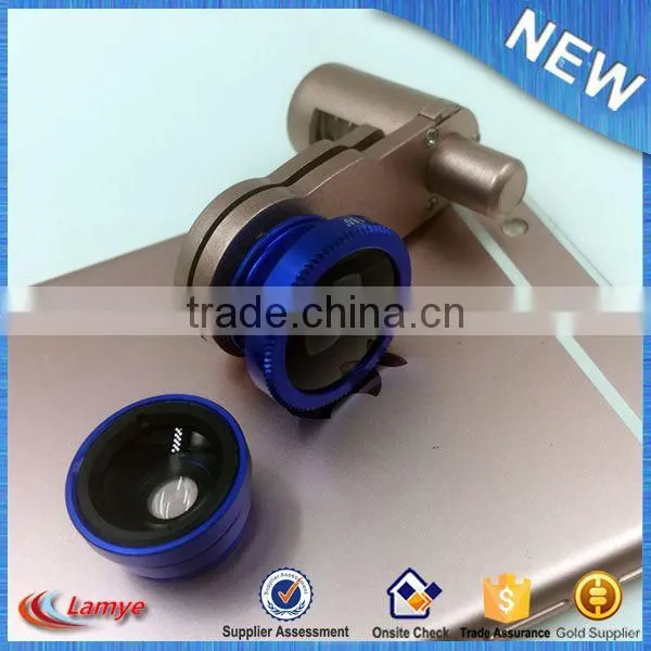 2016 Trending Products Innovative Phone Camera Lens 3 in 1 Universal Clip Lens CE RoHS photo-4