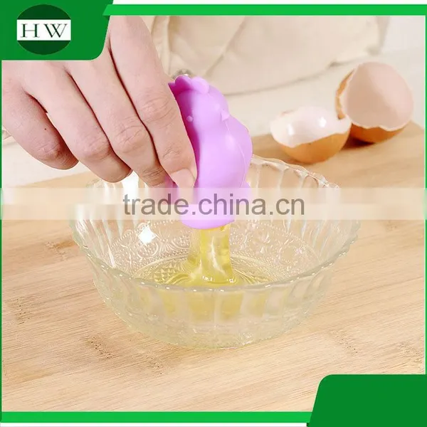 Eco Silicone Cartoon Chicken Egg Yolk White Suction Separator photo-2