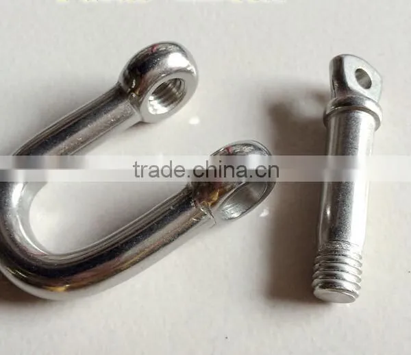 Forged U Stainless Steel Lifting Anchor Chain Dee Bow Shackle Price photo-4